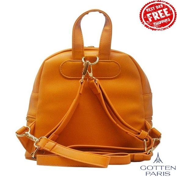 Bebe Kayla Backpack Bag Apricot Women's Bag - Picture 2 of 3